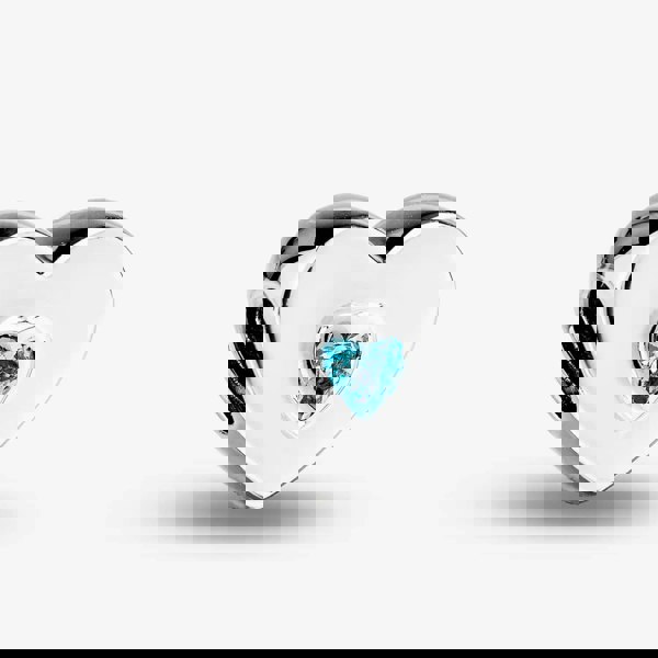 Rosa Lea Blue Heart Charm AM-2THB005704-Blue