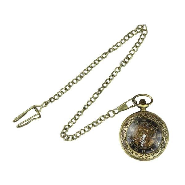 TruClothing Pocket Watch Mechanical Peaky Blinders Hunter Automatic