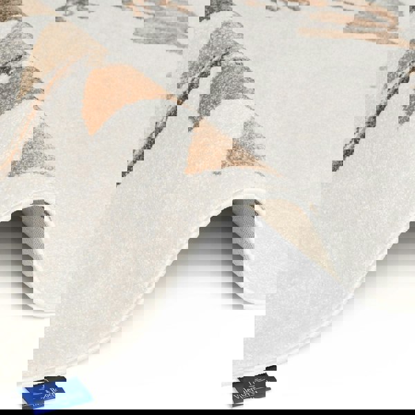 Kids rainbow rug, Heat-insulating, Soft pile, Cream colour | THE RUGS