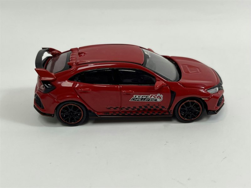 honda civic type r time attack 2018 red 1:64 scale mini gt mgt00024l