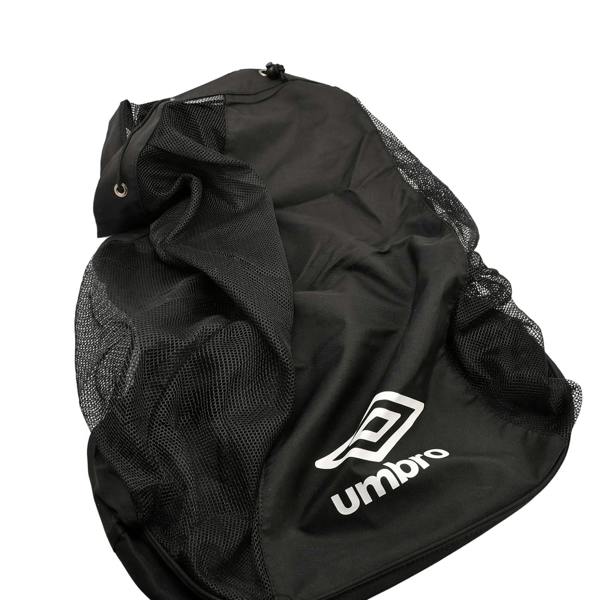 Umbro Logo Football Bag - Black/White - 
