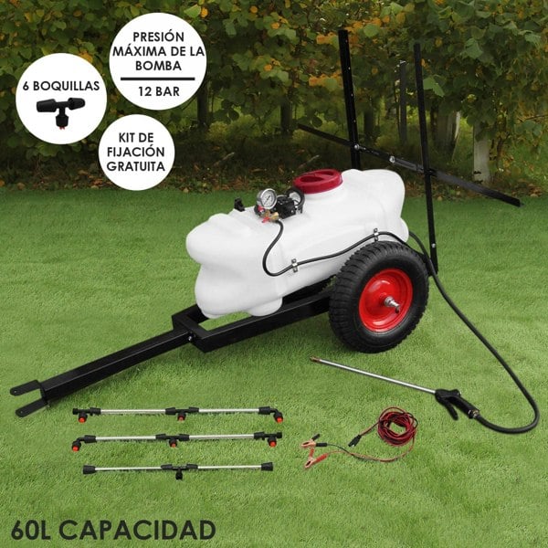 Maxblast 60L ATV Trailer and Sprayer