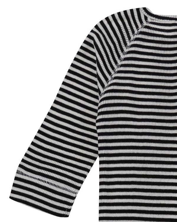organic cotton Multicolour Stripe Print Rib Romper - image 5