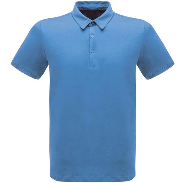 Regatta Classic Mens 65/35 Short Sleeve Polo Shirt - Royal Blue - 
