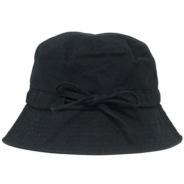 Parajumpers Bold Embroidered Logo Bucket Hat - Black