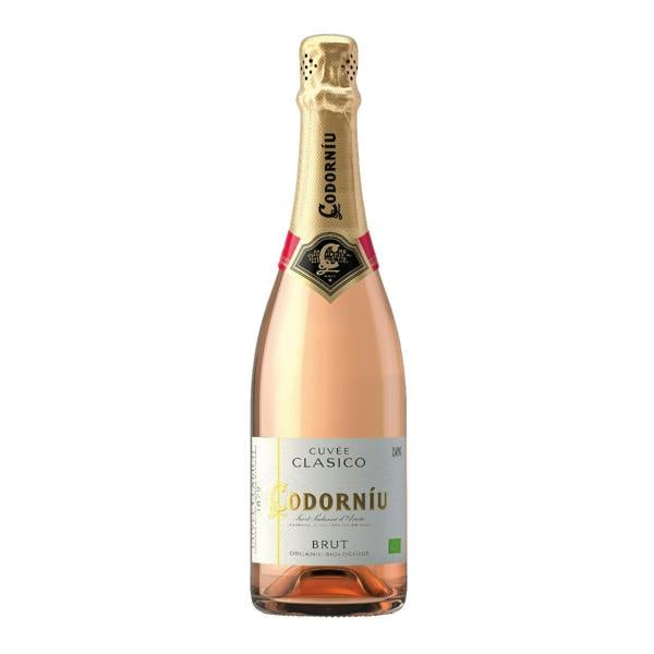 Codorníu Clásico Rosé Organic Cava 75cl