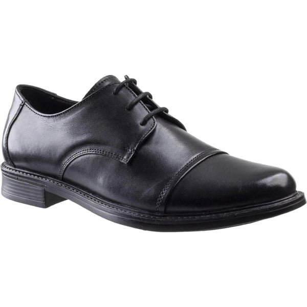 Amblers Mens Bristol Safety Lace Up Leather Shoes - Black