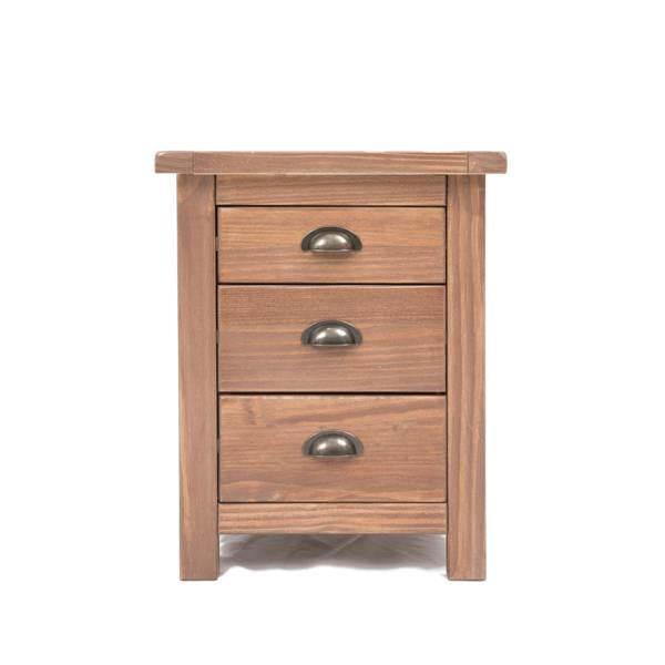 Padua 3 Drawer Bedside Table