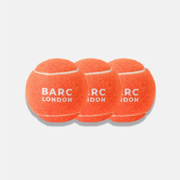 Barc London Bright Orange Dog Ball
