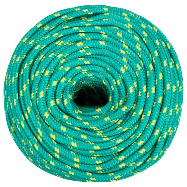 Berkfield Boat Rope Green 6 mm 500 m Polypropylene