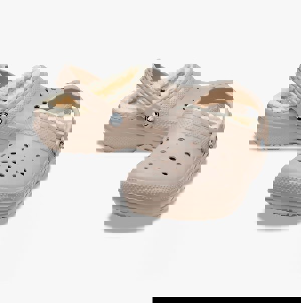 Crocs 203591-2YB CLASSIC LINED Unisex Clogs Mushroom/Bone