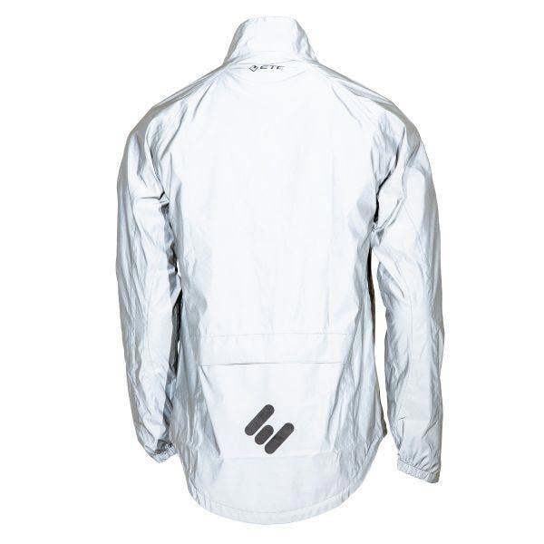 ETC Ladies Arid Weatherproof Reflective Cycling Rain Jacket - Silver