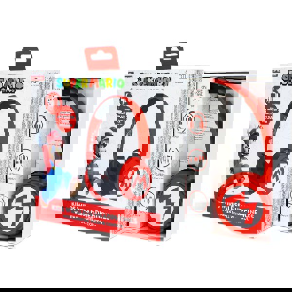 OTL | SUPER MARIO RED KIDS WIRELESS HEADPHONES