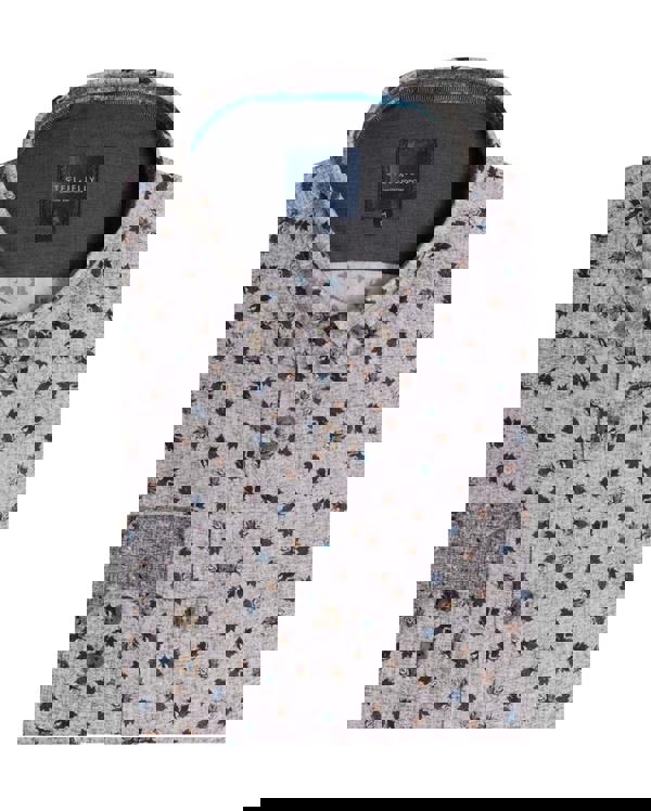 Steel & Jelly Limited Edition Mini Autumn Leaf Digital Print Shirt