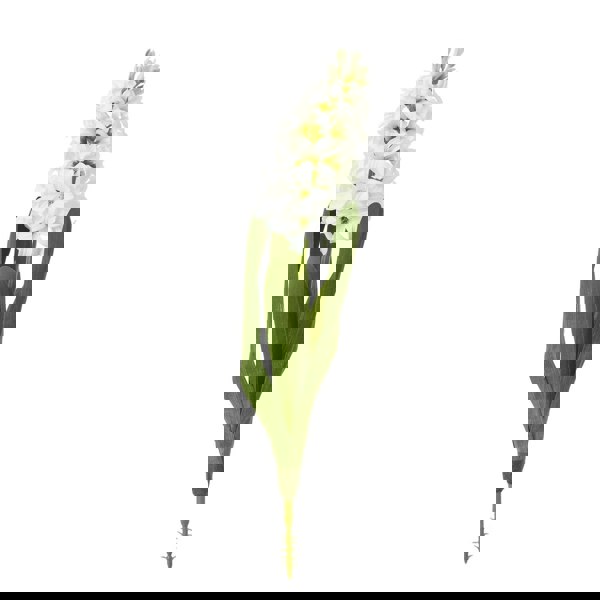 Hill Interiors Hyacinth Stem Artificial Plant - White