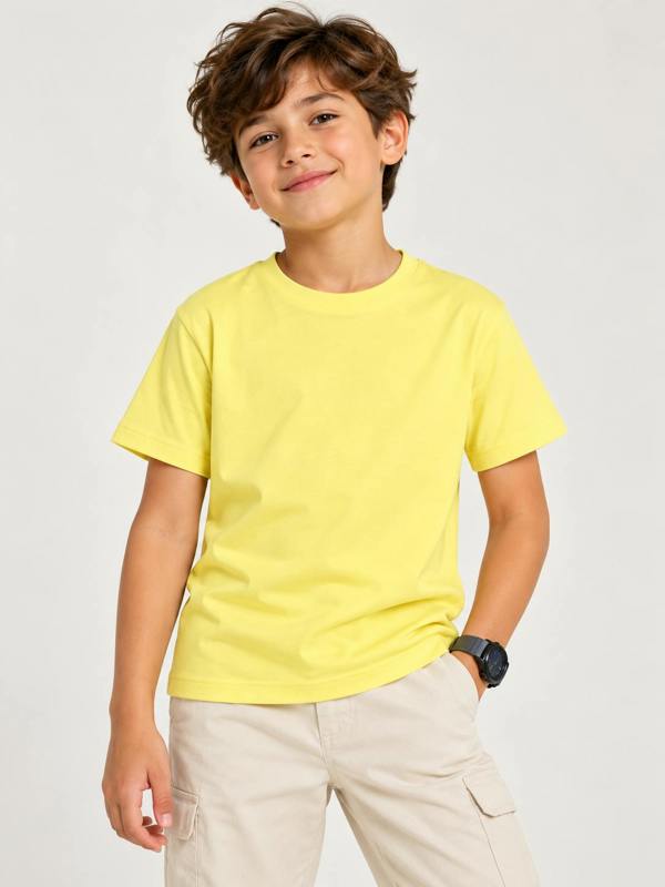 Childsplay Kids Oversized T-Shirt in Yellow