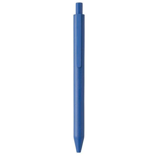 MidOcean Pecas Wheat Straw Ballpoint Pen - Royal Blue - 