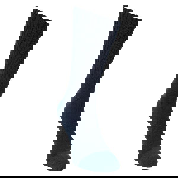 Mountain Warehouse Mens Double Layered Anti-Chafe Boot Socks - Navy - 