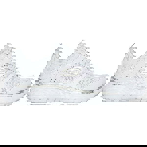Skechers Flex Appeal 5.0 Fresh Touch Women's Trainers in White/Silver