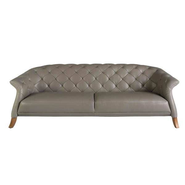 Angel Cerdá Chester sofa in grey leather 6187/6188