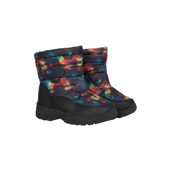 Mountain Warehouse Toddler Caribou Adaptive Tie Dye Snow Boots - Red - 