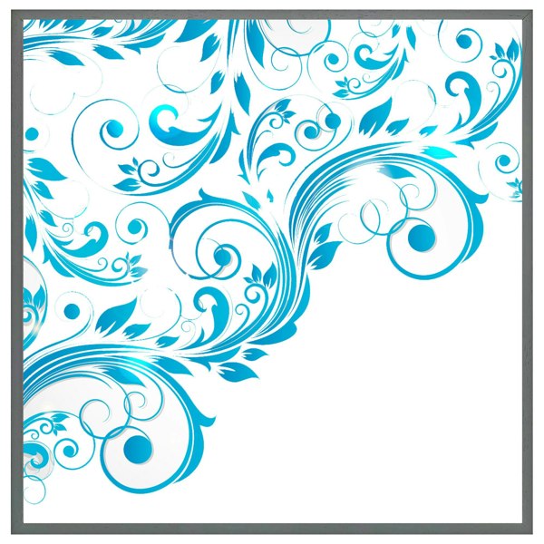 Benjamin Tate Design Swirls (Picture Frame)