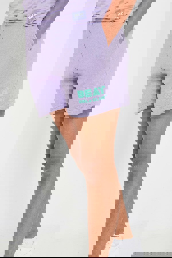 Beat Girlz Club Arabia Sweat Shorts - Lilac