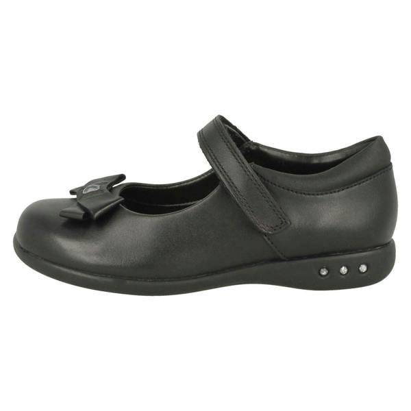 Clarks Girls Clarks Bow Detail School Shoes Prime Skip