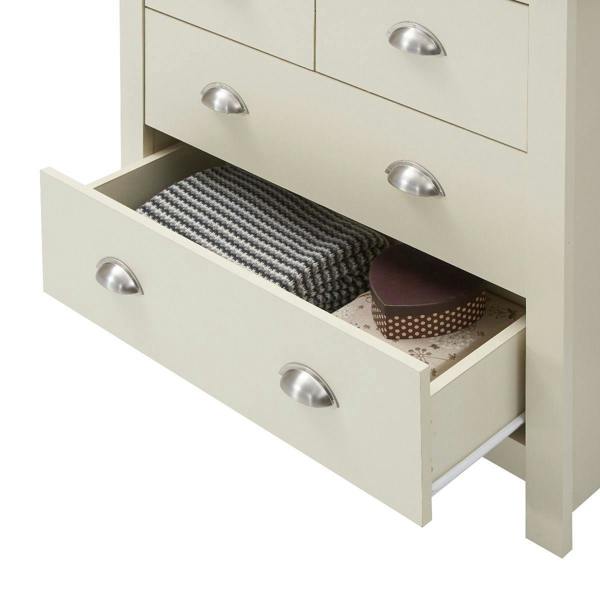 Timber Art Design Lisbon Bedroom Chest of Drawers 4 Drawer Storage Cabinet Furniture