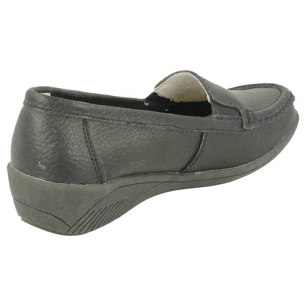 Eaze Ladies Eaze Low Wedge Casual Shoes