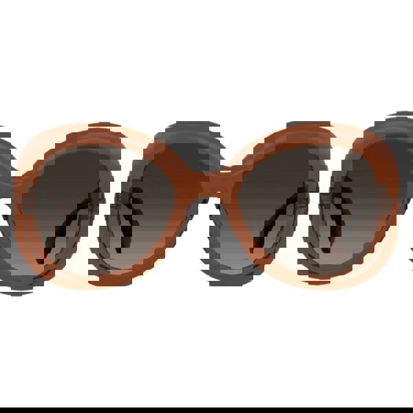 Moschino Brown SF Lens Brown Rounded Sunglasses
