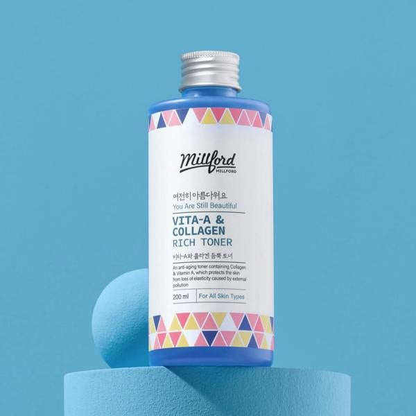 MILLFORD Vita A & Collagen Rich Toner 200ml