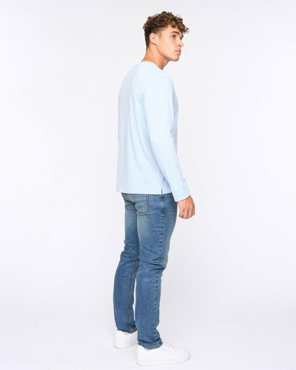 Bewley & Ritch Apsley Long Sleeve T-Shirt Light Blue