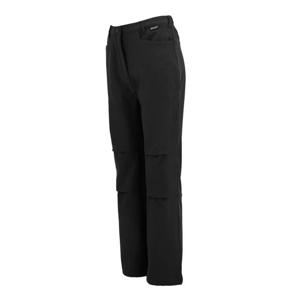 Regatta Childrens/Kids Softshell Trousers - Black - 