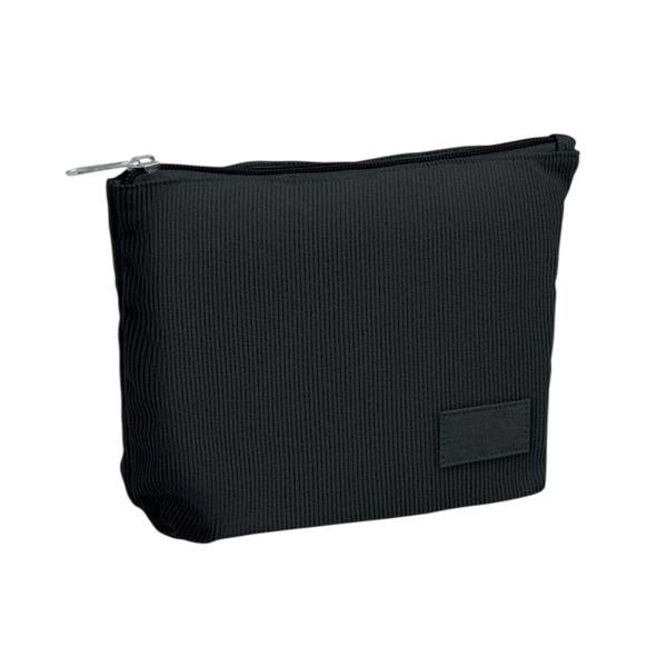 MidOcean Cordy T Corduroy Cosmetic Bag - Black - 