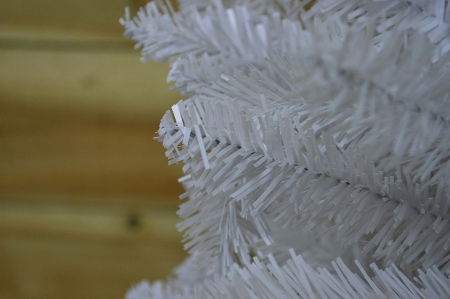 Samuel Alexander 6.5ft (2m) Premier Pencil Style Slim Christmas Tree in White