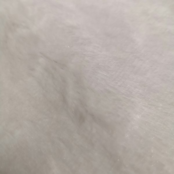Samuel Alexander 90cm USB Powered LED White Fur Fabric Christmas Tree Skirt