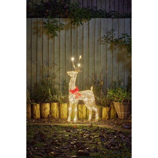 MySmartBuy GlitterTwist Reindeer Gold 80cm