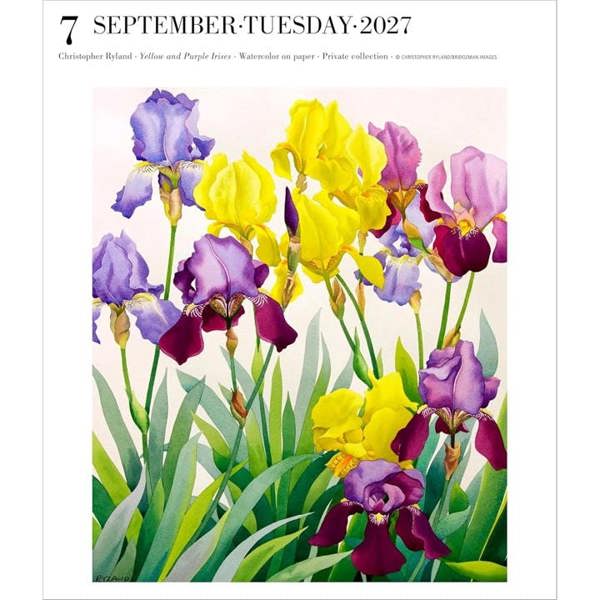 Art Gallery Desk Calendar 2027, Desk Calendars, Day To View, Art, Gift