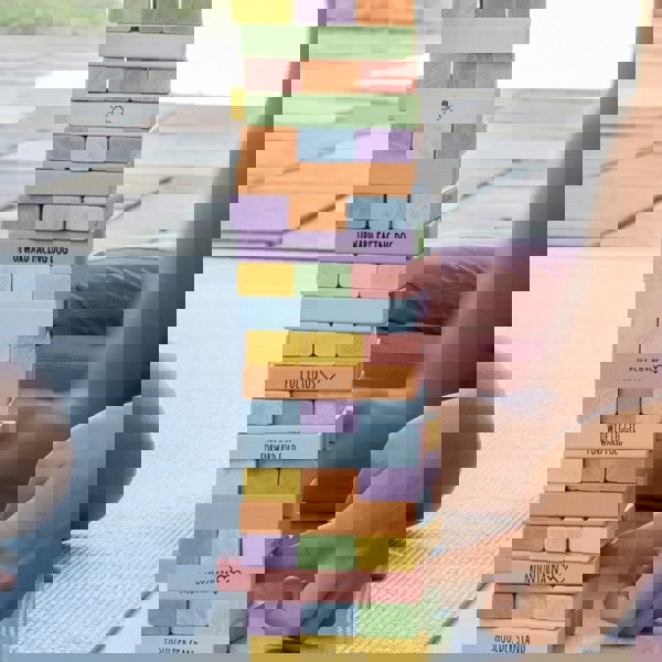 Myga Giant Wooden Yoga Tower – Fun, Balance, and Mindfulness