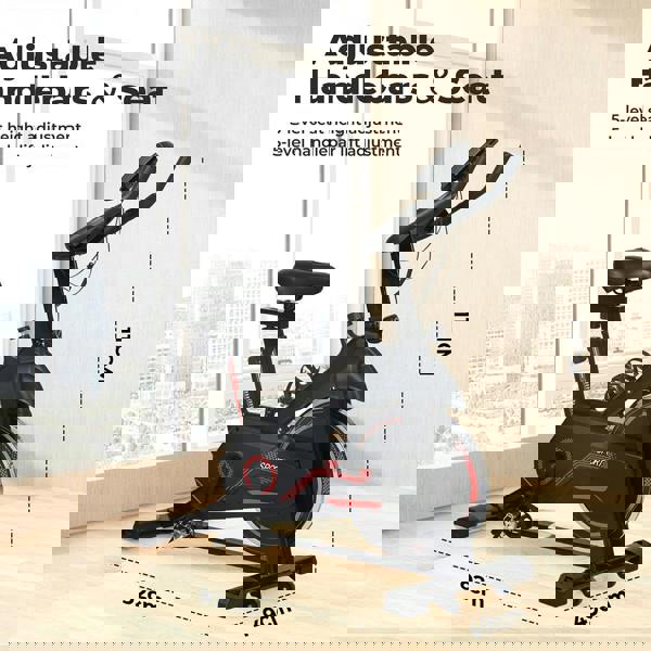 Centra Magnetic Exercise Bike Smart Cardio Cycle Spinning Bike Training Fitness