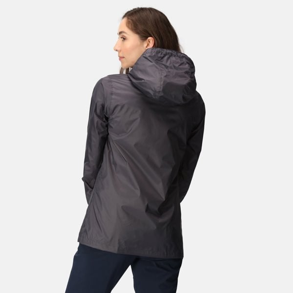 Regatta Women's Pack It III Waterproof Jacket - Seal Grey