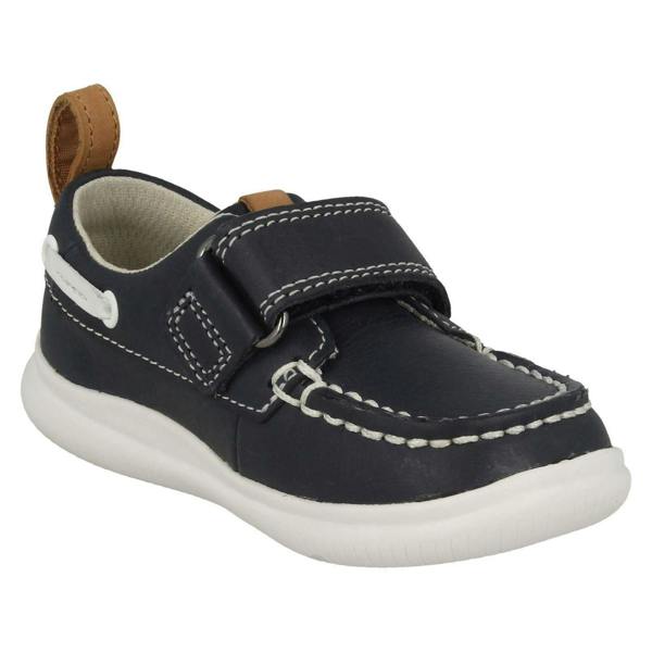 Clarks Boys Clarks Casual Boat Style Shoe Cloud Snap