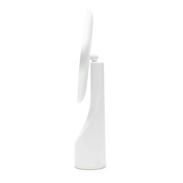 The Rio Illuminated Full Size Beauty Mirror features a modern, minimalist design with a sleek white finish and a tall, narrow base, resembling the clean lines of an upright mirror against a plain white background.