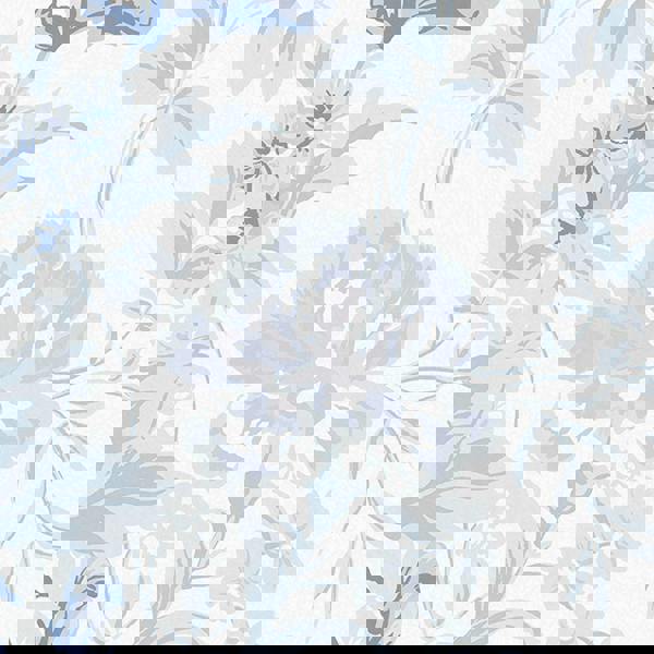 Shabby Chic Rachel Ashwell Romantic Rose Wallpaper | Blue