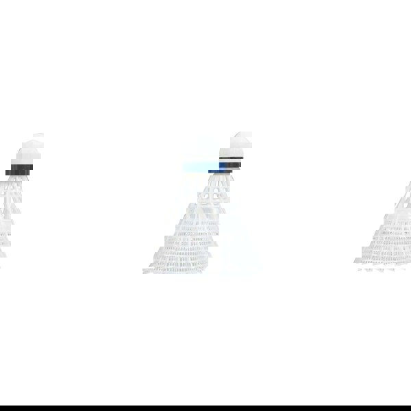 Talbot-Torro Tech 450 Premium Medium Nylon Shuttlecocks - 6 Pack - White