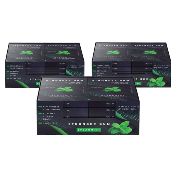 Stronger Gum Regular Set: 3 Packs for Price of 2 (990g)