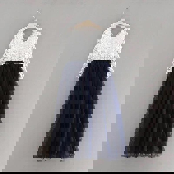 Rear detailing of dress