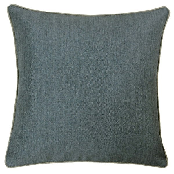 Riva Home Bellucci Cushion Cover - Graphite/Tobacco