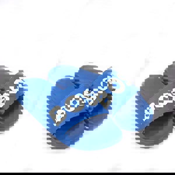 Hugo Boss Womens/Ladies Kirk Logo Sliders - Blue - 